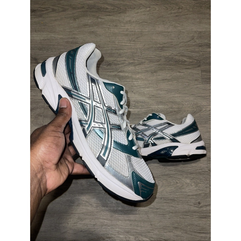 Size 12- ASICS GEL 1130 White Dark Neptune 1201A256-121